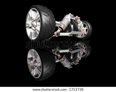 Car Wheel Suspension