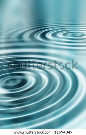 Background of water ripples