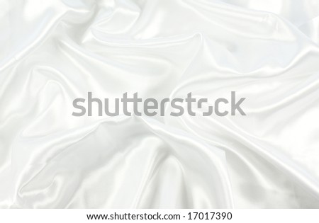 Texture background of white satin