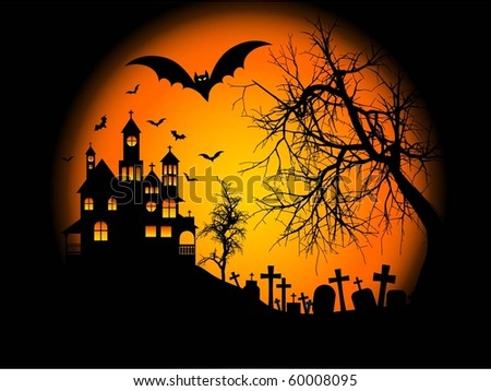 Halloween Backgrounds on Halloween Background Stock Vector 60008095   Shutterstock