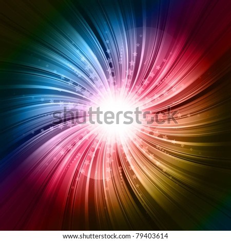 Abstract Starburst