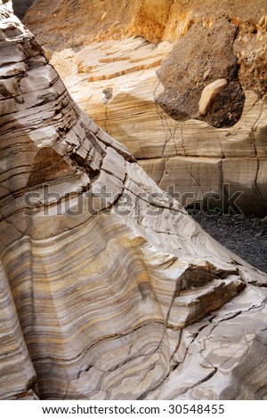 metamorphic rock formation. stock photo : Metamorphic Rock