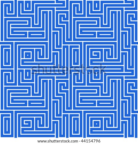 Maze Background Pattern