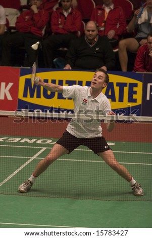 Denmark badminton player