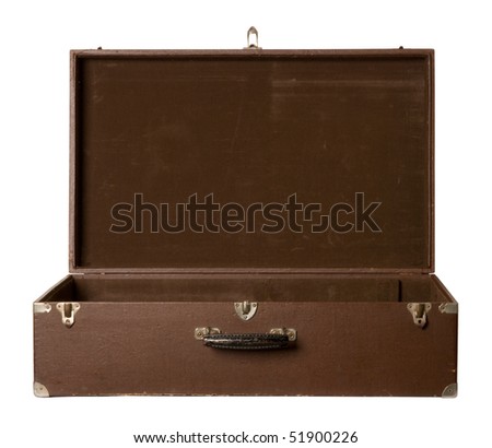 an open suitcase