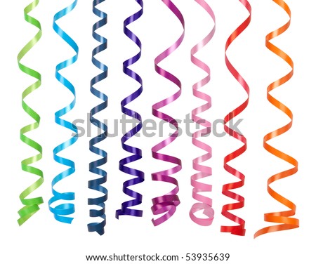 photo : Colorful streamers