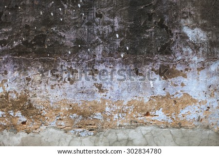 Abandoned wall texture. Brick. It can be used as a background