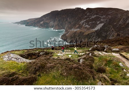 Slieve League, county donegal, ireland