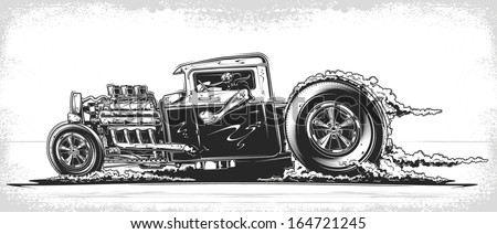 Vector Hot Rod Vector Hot Rod
