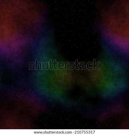 Abstract stars nebula seamless generated hires texture