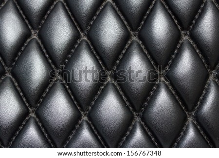 black quilted leather background