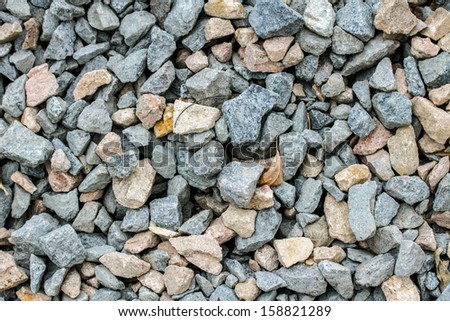 stone rock pieces crushed gravel texture