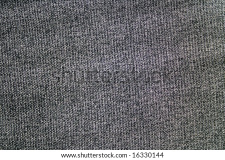 Fabric grey with seen white strings on all background