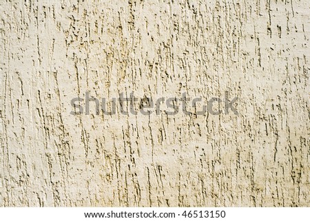 Plaster (stucco) - renewed wall. Good pattern for background.