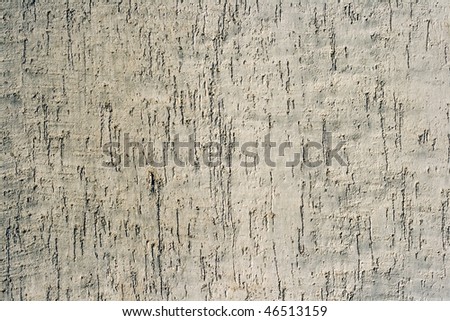 Plaster (stucco) - renewed wall. Good pattern for background.