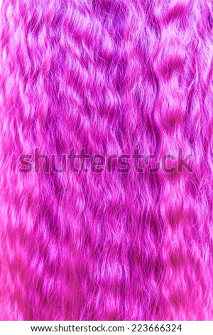 after painting, a human hair wavy background