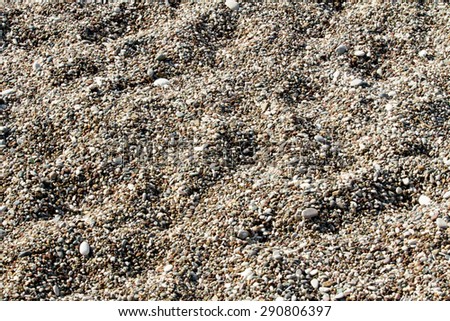 Nice background image of pebbles on a beach