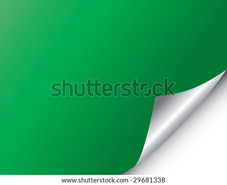 Blank Green Page