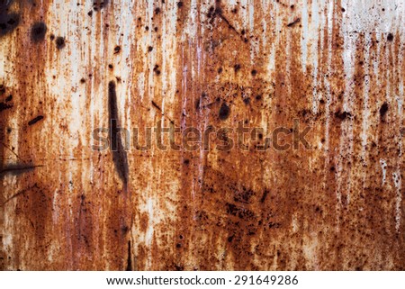 Iron surface rust metal rust background