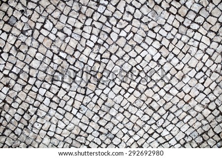 traditional portuguese street stone pavement Stone pavement texture