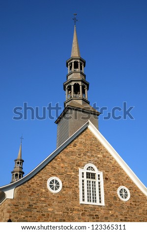 Canada, Quebec, the historical church of Saint Jean Port Joli