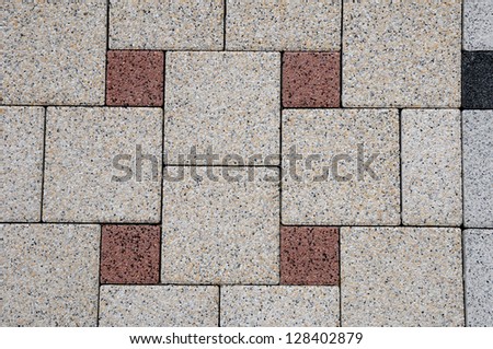 flagstone for paving in a garden