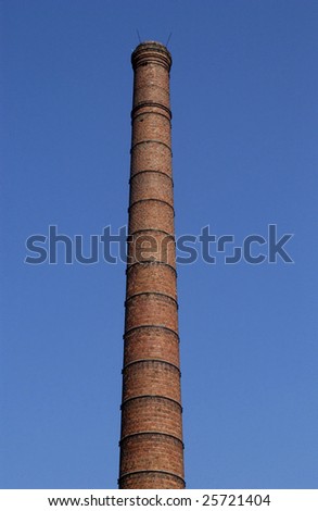 chimney of an old factory