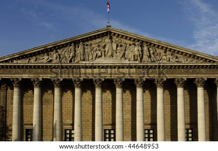 France, Paris, Palais Bourbon, French parliament