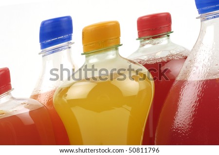 fruit juice plastic bottles