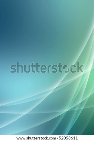 curved liens on a blue background