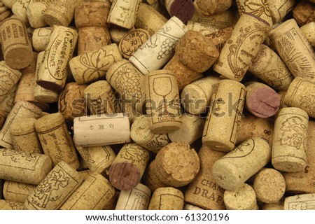 French wine corks