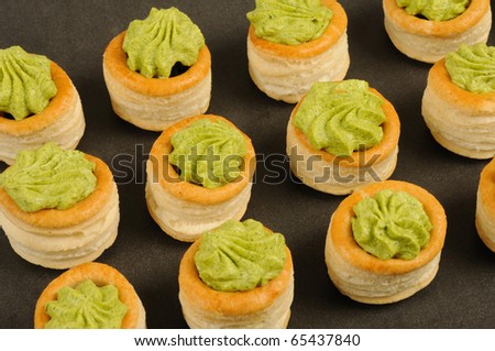 French gastronomy, Bourgogne snails in puff pastry