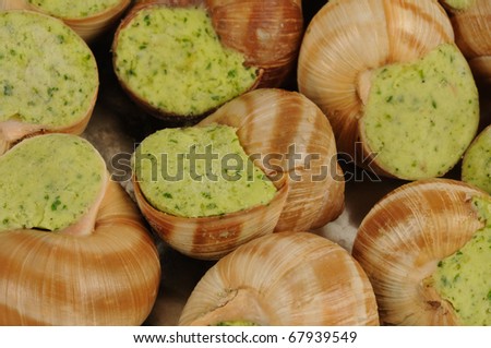 French gastronomy, Bourgogne snails