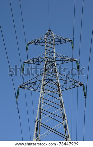electric line in France