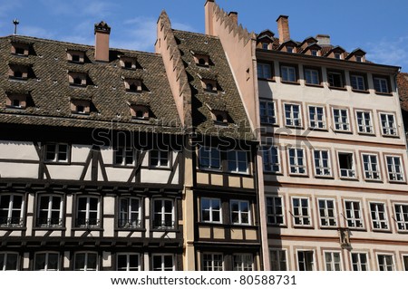 La Place de la Cathedrale in Strasbourg