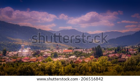 Romanian village