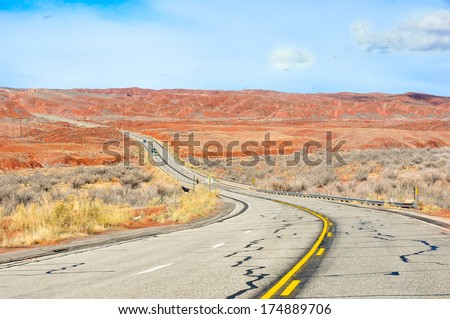 Road trip, Utah, USA