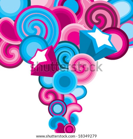 Candy Background Stock Vector Illustration 18349279 : Shutterstock