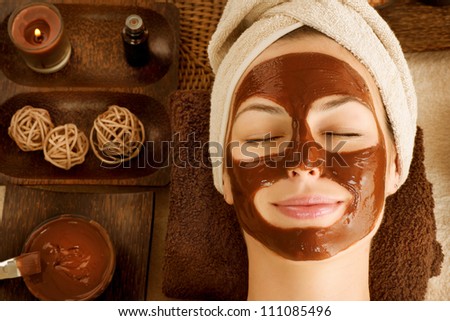 Chocolate Luxury Spa. Facial Mask