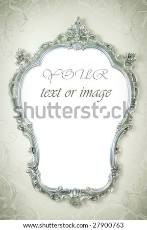 Beautiful Ornate Frame on the wall