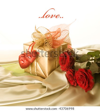 stock photo : St.Valentine's Day Gift