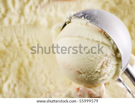 Vanilla Ice cream background