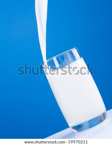 Pouring Healthy Fresh Milk