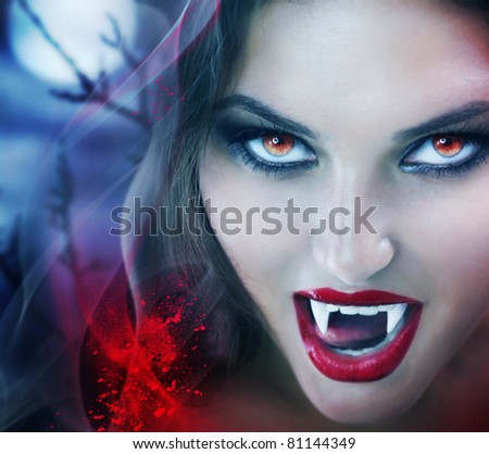Vampire - stock photo