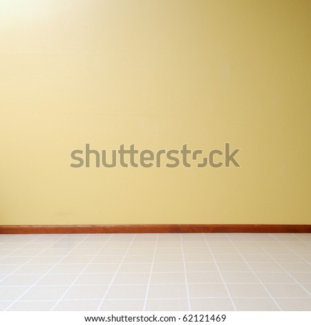 Painted Linoleum Floor