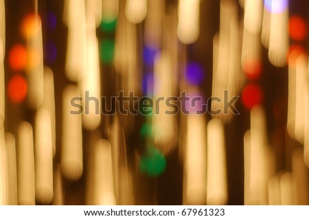 Abstract bokeh background with thick motion blurred lines
