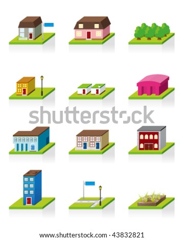 building icon png. Building+icon+3d