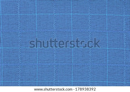 Blue material into grid, a background or texture