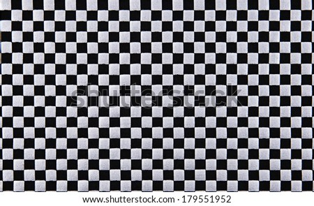 Material into silver and black grid, background or texture