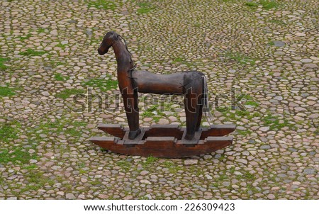 Troy horse, wooden horse